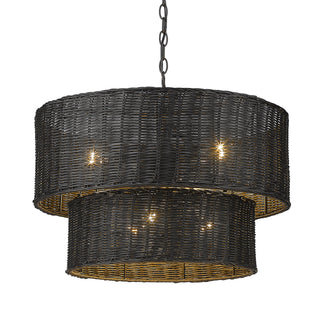 Buy matte-black Erma Chandelier by Golden