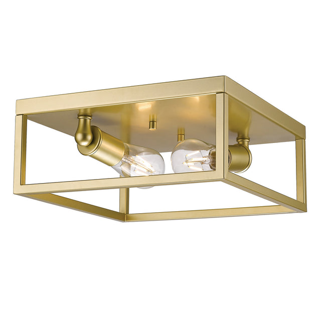 Wesson Flush Mount Ceiling Light by Golden