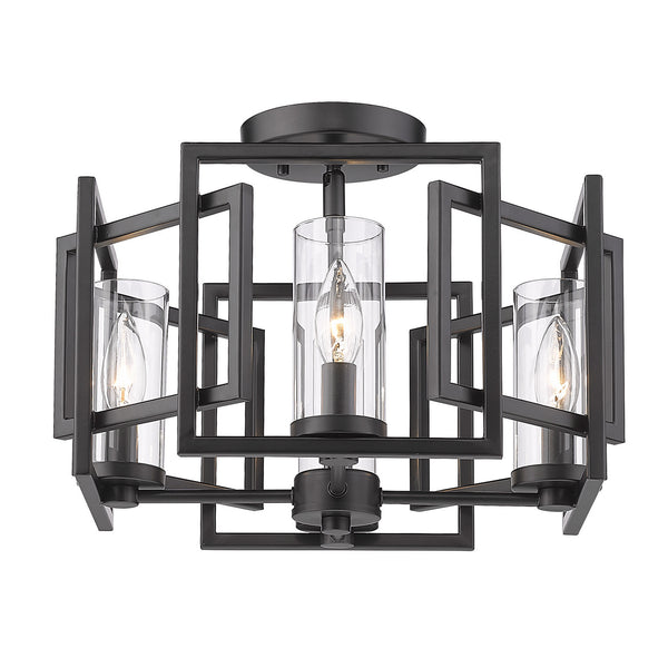 Marco Flush Mount Ceiling Light by Golden