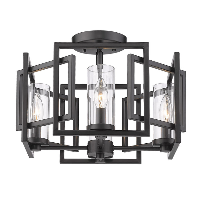 Marco Flush Mount Ceiling Light by Golden