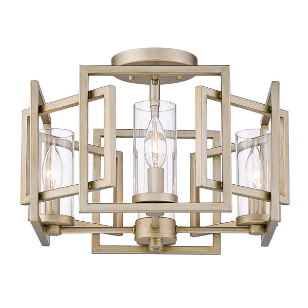 Marco Flush Mount Ceiling Light by Golden