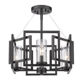Marco Semi Flush Mount Light by Golden