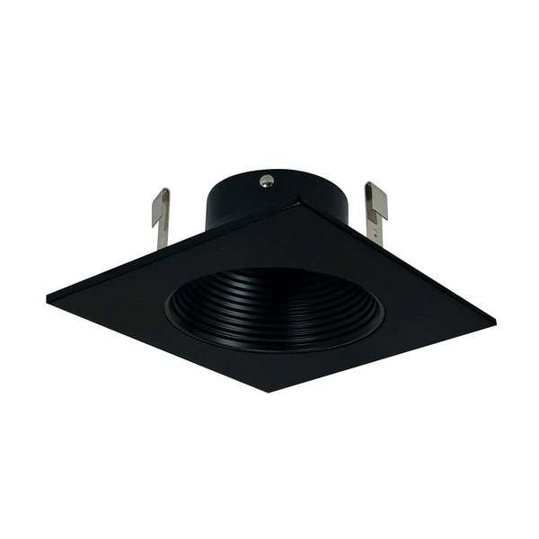 Rec Lv " Square Trim 4" Baffle, Sq Trim by Nora Lighting