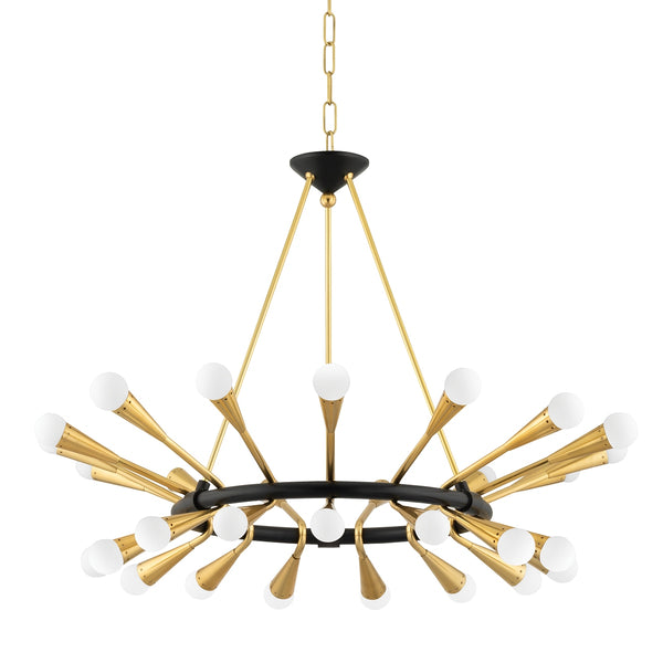 Aries Outdoor (Damp) Chandelier by Corbett Lighting