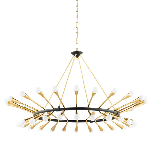 Aries Outdoor (Damp) Chandelier by Corbett Lighting