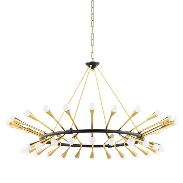 Aries Outdoor (Damp) Chandelier by Corbett Lighting
