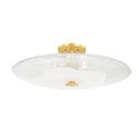 Lago Outdoor (Damp) Flush Mount Ceiling Light by Hudson Valley