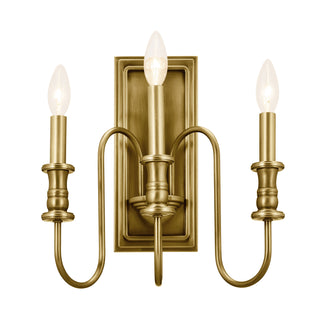 Buy natural-brass Karthe Outdoor (Damp) Sconce by Kichler