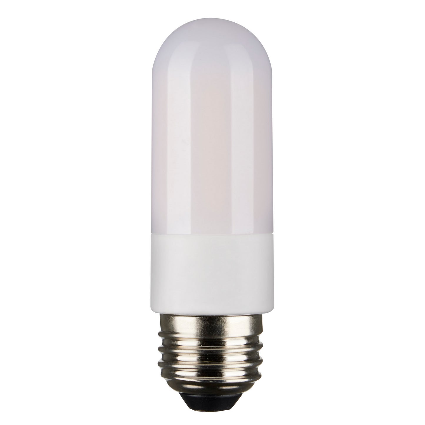 Tubular 8 Watt E26 T10 120V Outdoor (Damp)LED 4000k Light Bulb by Satco
