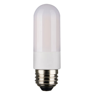 Tubular 8 Watt E26 T10 120.00V LED 4000k Light Bulb by Satco