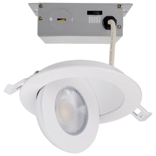 Satco Surface Mount/Canless Outdoor (Damp) LED Downlight