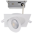 Satco Surface Mount/Canless Outdoor (Damp) LED Downlight