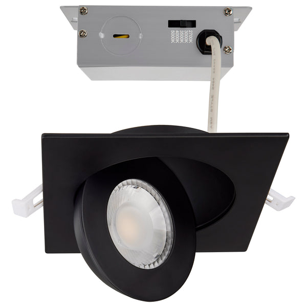 Satco Surface Mount/Canless Outdoor (Damp) LED Downlight