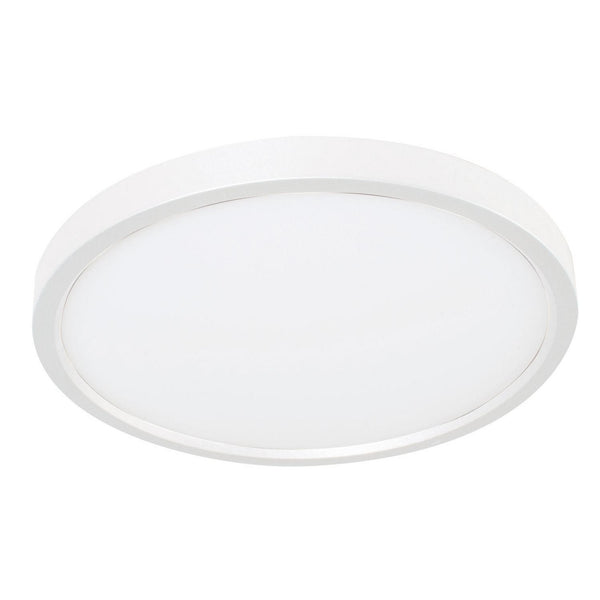 Edge Round Outdoor (Wet) Flush Mount Ceiling Light by AFX Lighting