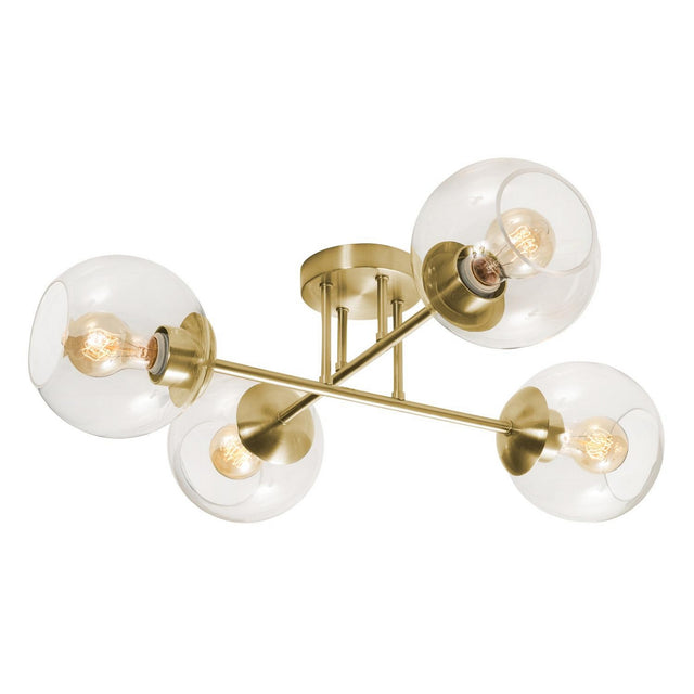 Jamie Outdoor (Damp) Flush Mount Ceiling Light by AFX Lighting