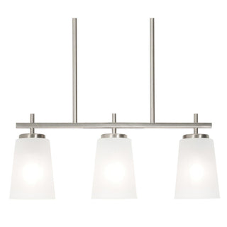 Buy satin-nickel Joanna Outdoor (Damp) Pendant by AFX Lighting