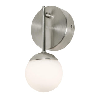 Buy satin-nickel Pearl Outdoor (Damp) Sconce by AFX Lighting