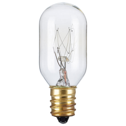 Tubular 20 Watt E12 T7 130V Incandescent 2700k Light Bulb by Satco