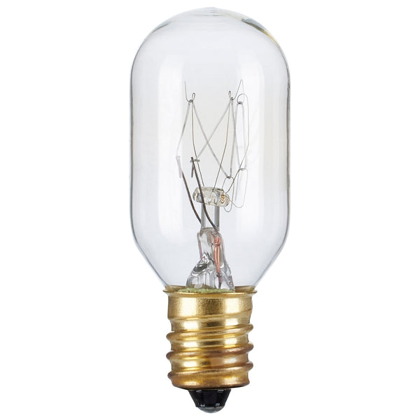 Tubular 25 Watt E12 T7 130V Incandescent 2700k Light Bulb by Satco