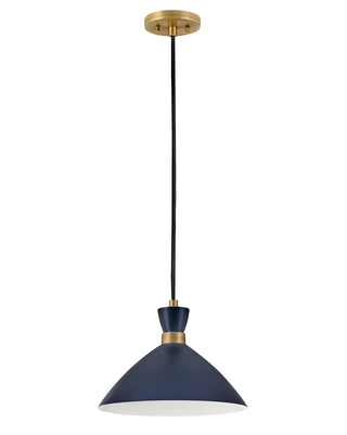 Buy matte-navy-and-blue-shade Simon Pendant by Lark