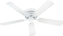 5-Blades Custom Hugger Ceiling Fan by Quorum