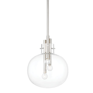 Buy polished-nickel Hempstead Outdoor (Damp) Pendant by Hudson Valley