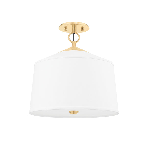 White Plains Outdoor (Damp) Flush Mount Ceiling Light by Hudson Valley