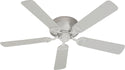 Medallion Patio Outdoor (Damp) Hugger Ceiling Fan by Quorum