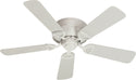 Medallion Patio Outdoor (Damp) Hugger Ceiling Fan by Quorum