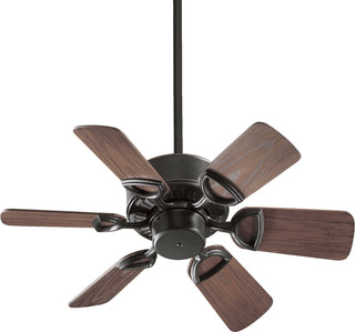 Buy old-world-finish-with-walnut-blades 5-Blades Estate Patio Outdoor (Wet) Ceiling Fan by Quorum
