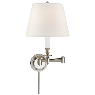 Buy polished-nickel Candle Stick Sconce by Visual Comfort Signature