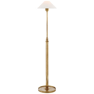Buy hand-rubbed-antique-brass Hargett Floor Lamp by Visual Comfort Signature