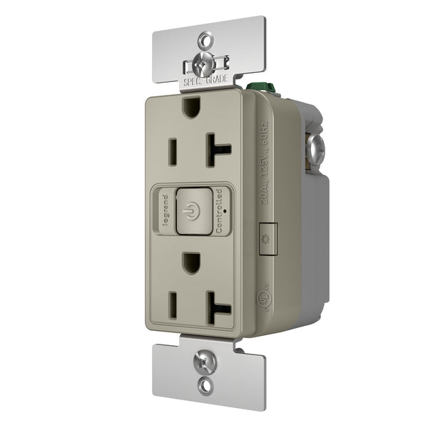 radiant Smart 20A Outlet with Netatmo Accents by Legrand