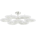 Topaz Outdoor (Damp) Semi Flush Mount Ceiling Light by Corbett Lighting