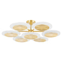 Topaz Outdoor (Damp) Semi Flush Mount Ceiling Light by Corbett Lighting