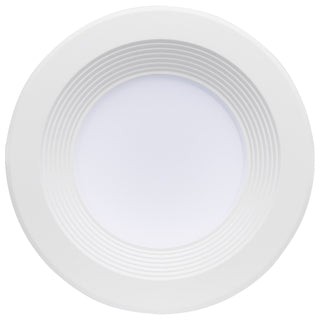 Buy white-with-frost-glass Satco Surface Mount/Canless Outdoor (Wet) Downlight