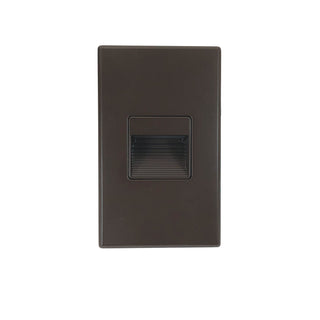Buy bronze Ari Outdoor (Wet) Step and Wall Light by Nora Lighting