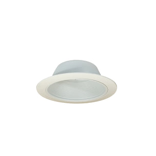 Rec Inc " Trim 6" Br/Par30 Stepped Baffle W/ Plastic Oversized Ring by Nora Lighting
