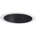 Rec Inc " Trim 6" Air-Tight Aluminum Baffle Cone W/ Flange by Nora Lighting
