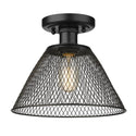 Carver Semi Flush Mount Light by Golden