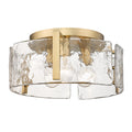 Aenon Flush Mount Ceiling Light by Golden