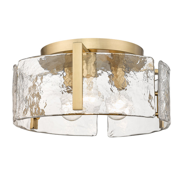 Aenon Flush Mount Ceiling Light by Golden