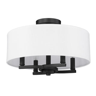 Eliana Semi-Flush Mount Ceiling Light by Golden