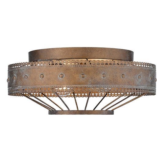 Ferris Flush Mount Ceiling Light by Golden