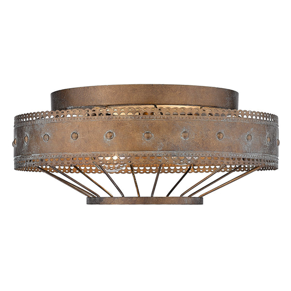Ferris Flush Mount Ceiling Light by Golden