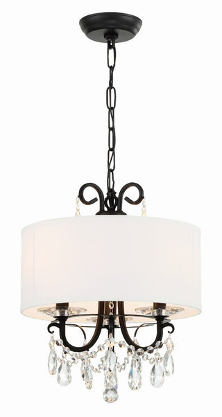 Buy matte-black Othello Outdoor (Damp) Mini Chandelier by Crystorama