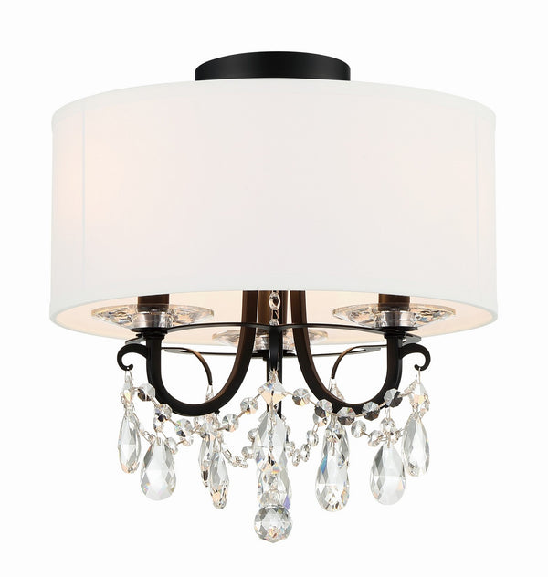 Othello Outdoor (Damp) Semi-Flush Mount Ceiling Light by Crystorama