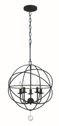 Solaris Outdoor (Damp) Chandelier by Crystorama