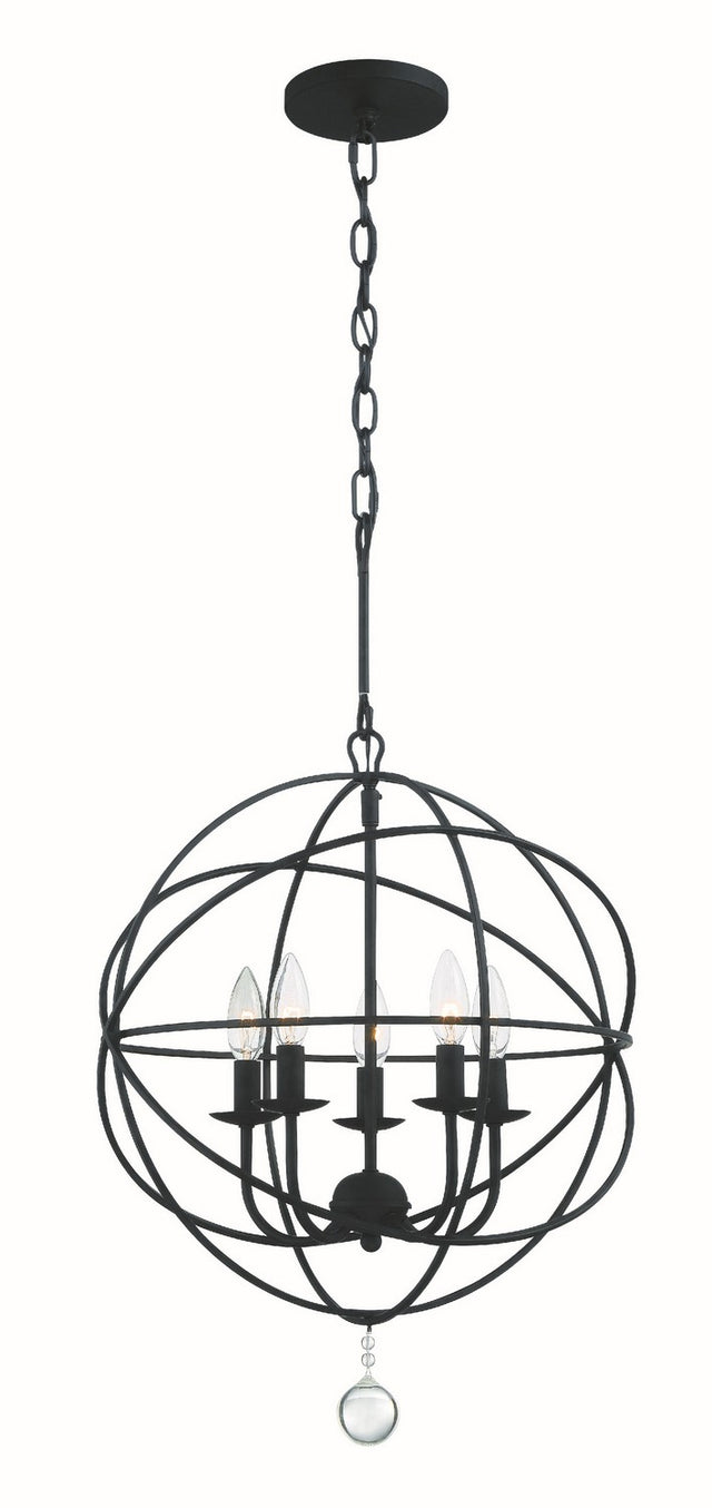 Solaris Outdoor (Damp) Chandelier by Crystorama
