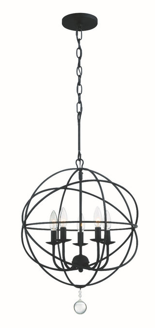 Buy black Solaris Outdoor (Damp) Mini Chandelier by Crystorama